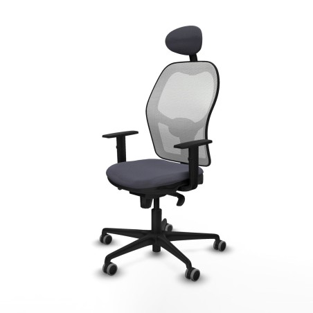 Sedia Ufficio con Poggiatesta Jorquera Piqueras y Crespo 1D036G1 Grigi