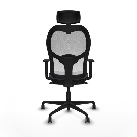 Chaise de Bureau avec Appui-tête Piqueras y Crespo 1D036G2 Gris fonc