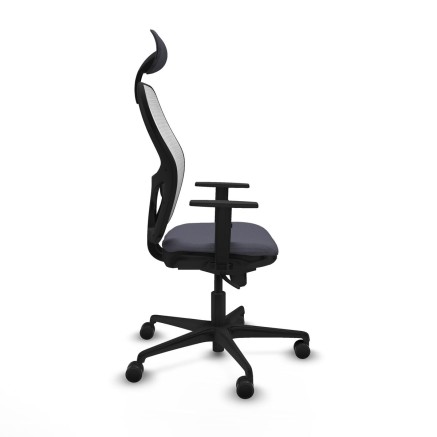 Office Chair with Headrest Jorquera Piqueras y Crespo 1D036N1 Dark gre 2