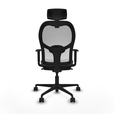 Chaise de Bureau avec Appui-tête Piqueras y Crespo 1D036N2 Gris fonc
