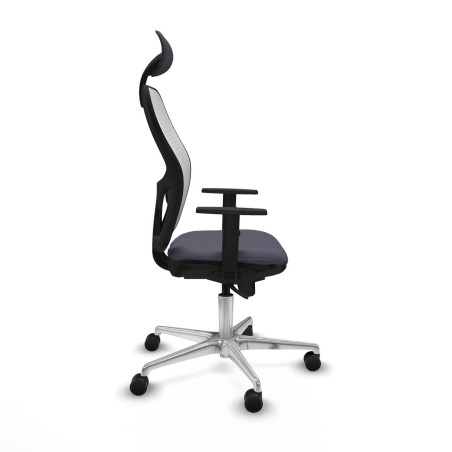 Bürostuhl mit Kopfstütze Jorquera Piqueras y Crespo 1D086N1 Dunkelgr