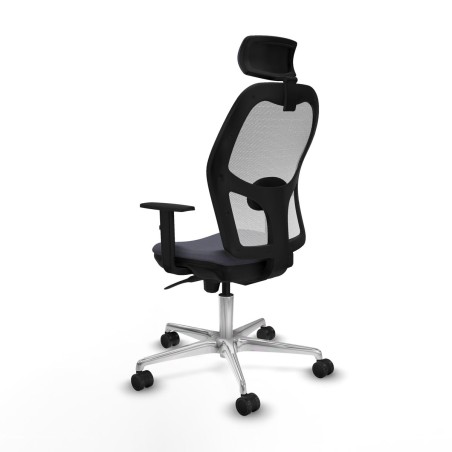 Office Chair with Headrest Piqueras y Crespo 1D086N2 Dark grey