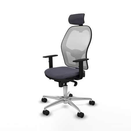 Office Chair with Headrest Piqueras y Crespo 1D086N2 Dark grey