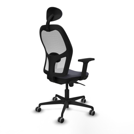 Sedia Ufficio con Poggiatesta Piqueras y Crespo 2D036G1 Grigio scuro