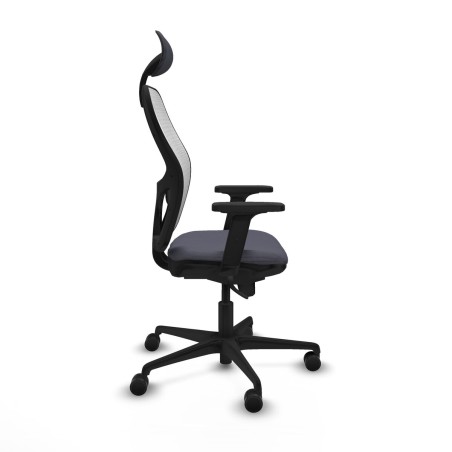 Office Chair with Headrest Piqueras y Crespo 2D036N1 Dark grey