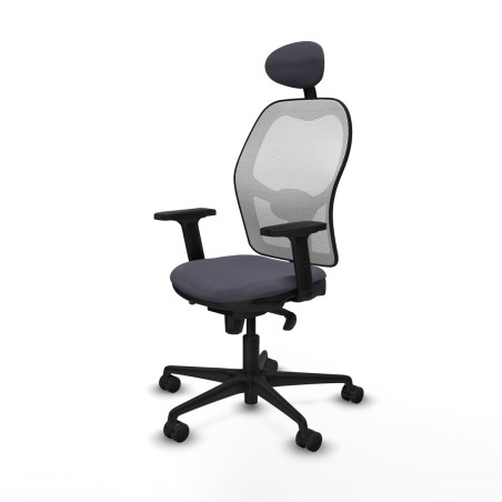 Office Chair with Headrest Piqueras y Crespo 2D036N1 Dark grey